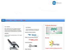 Tablet Screenshot of neuindustries.com